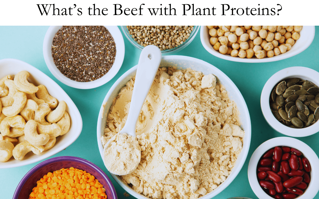 What’s My Beef with Plant Proteins?